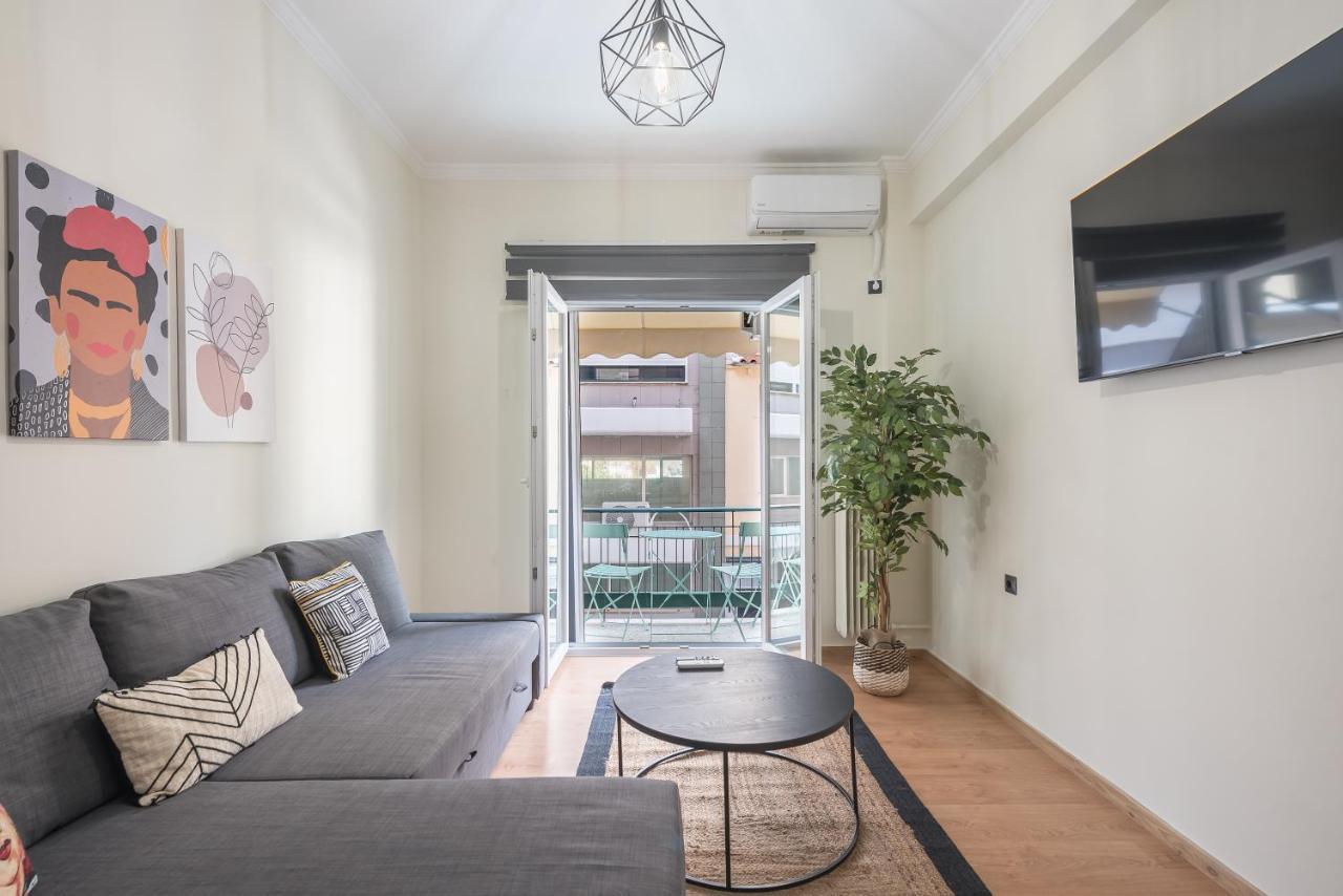Athens Center Spacious Apartment Atenas Exterior foto