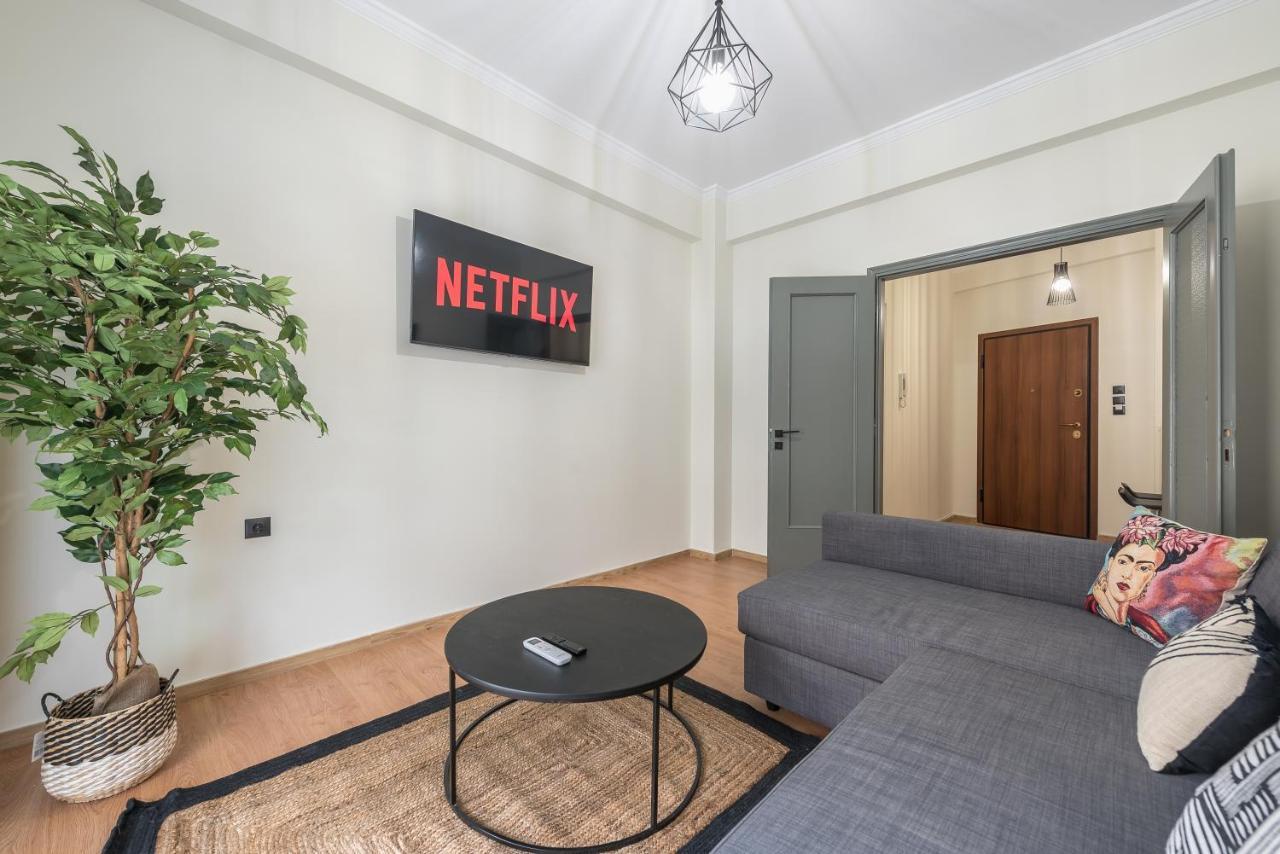 Athens Center Spacious Apartment Atenas Exterior foto